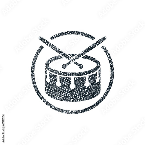 Snare drum musical vector i...