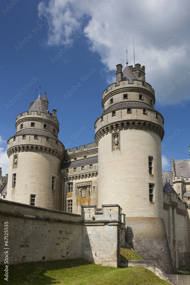 Pierrefonds Castle, Picardy, France