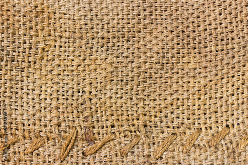 Burlap and knit texture background