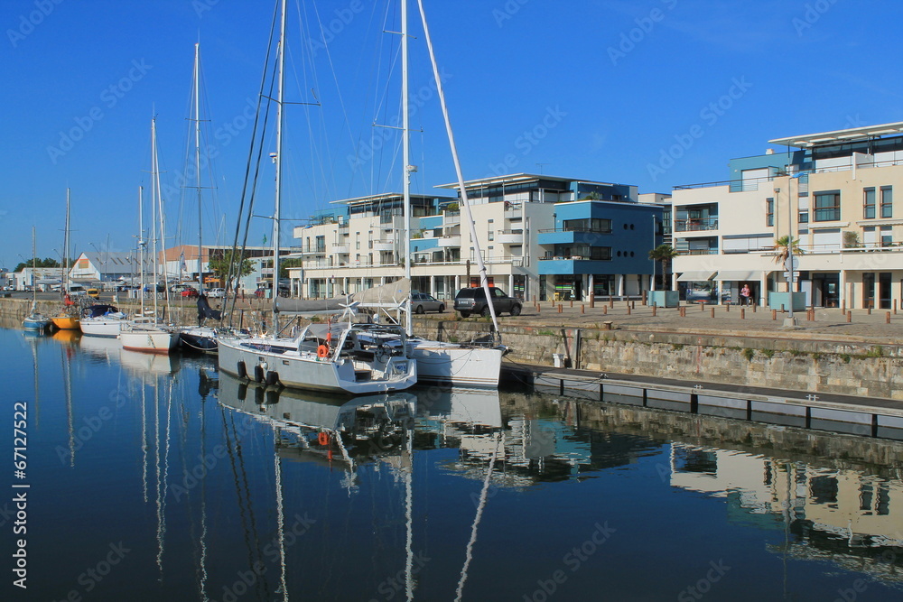 Port de plaisance de la Rochelle , France