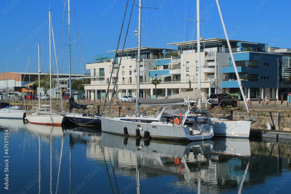 Port de plaisance de La Rochelle, France