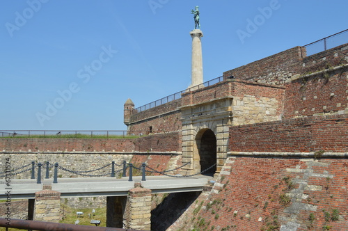 belgrade cittadella wall photo