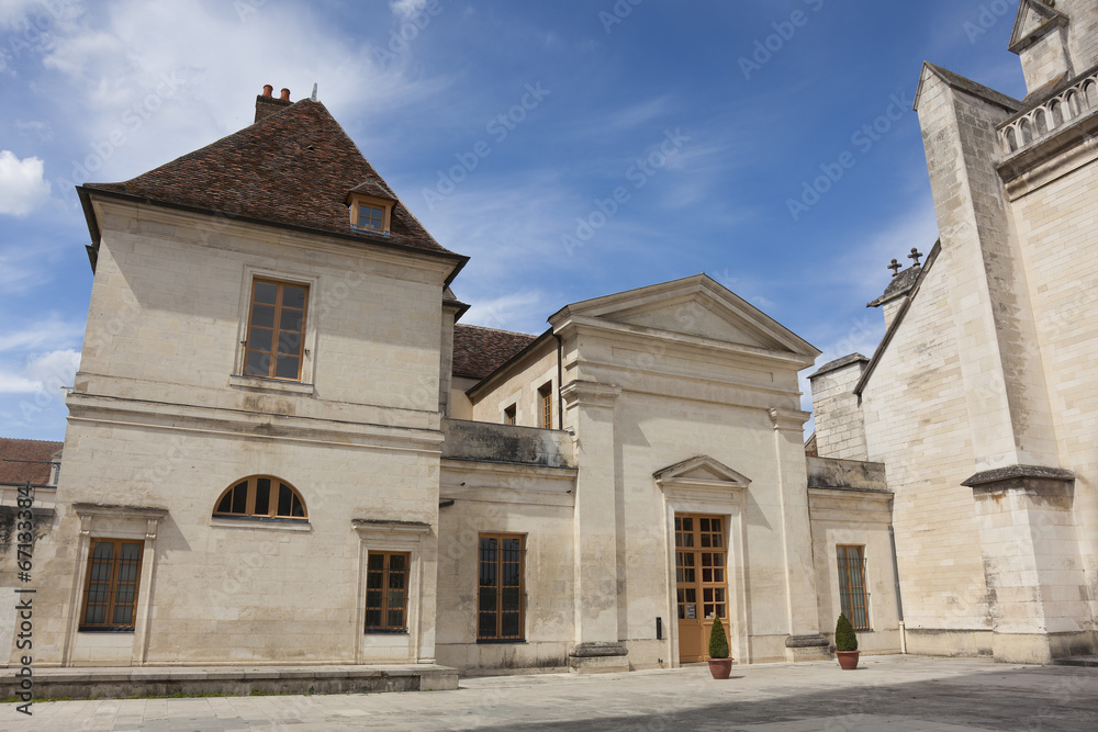 Saint-Germain abbey, Auxerre, Yonne department, Burgundy, France