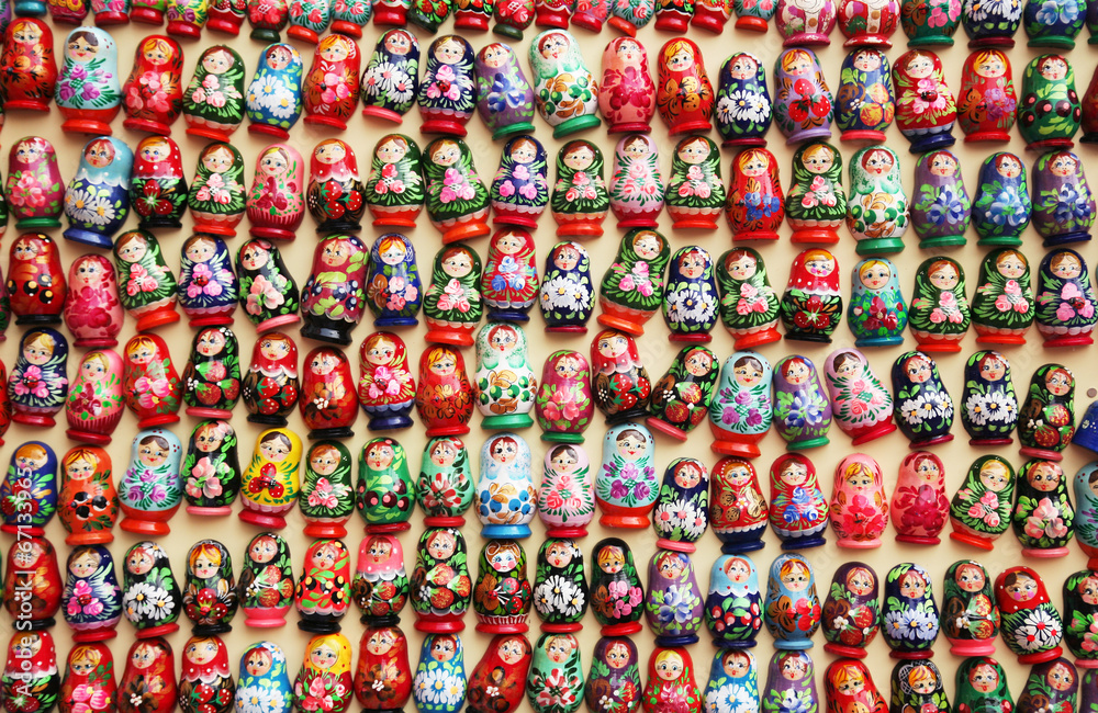 Russia, Moscow, matryoshka