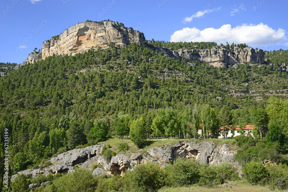 Sierra and around the town of Uña, Cuenca, Castilla La Mancha.