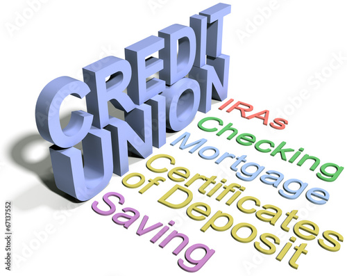 Credit union financial business services photo