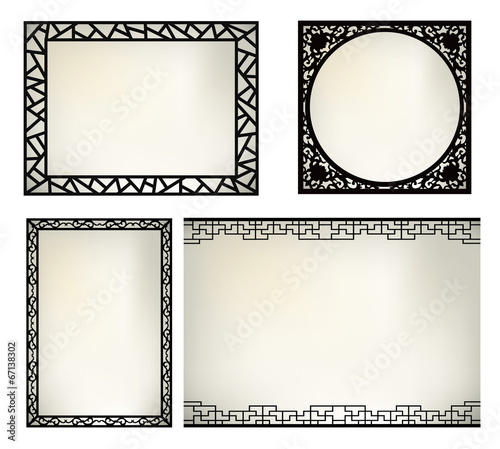 asian frame