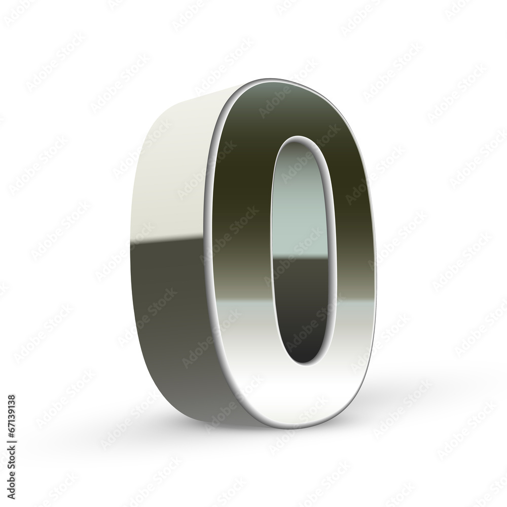 3d silver steel number 0 3d silver steel number 0