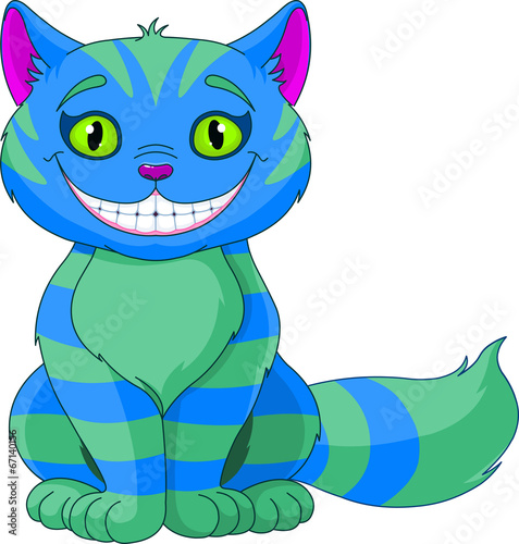 Smiling Cheshire Cat