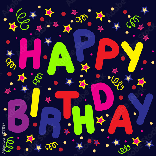Happy Birthday background