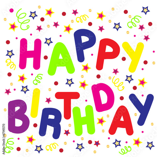 Happy Birthday background