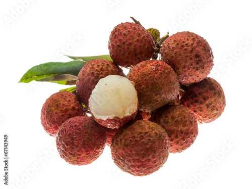 Asian fruit lychee photo