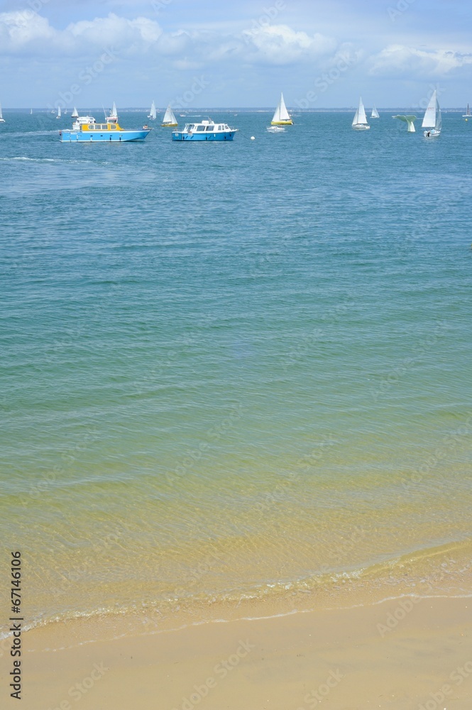 Obraz premium Arcachon, devant le bassin