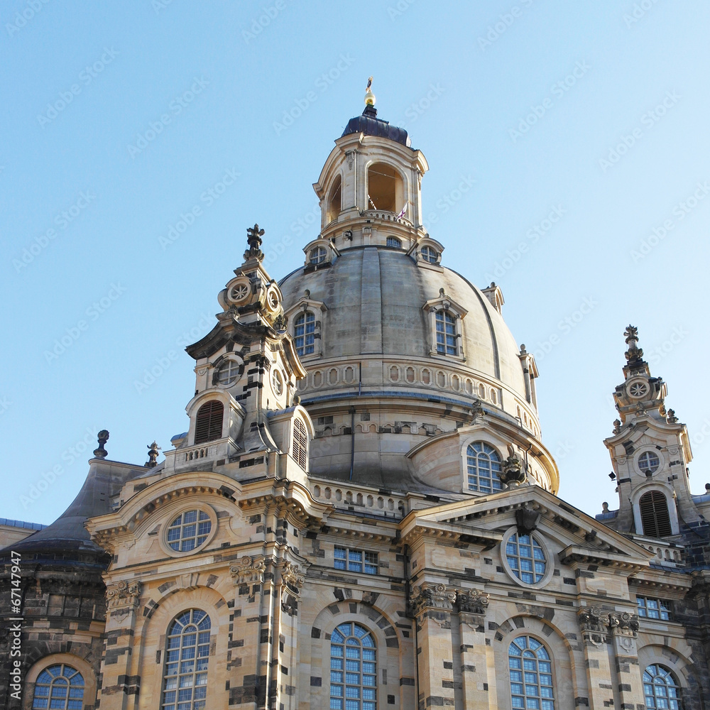 Frauenkirche in Dresden, Saxony
