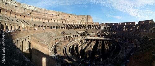 Coliseum interior, Rome