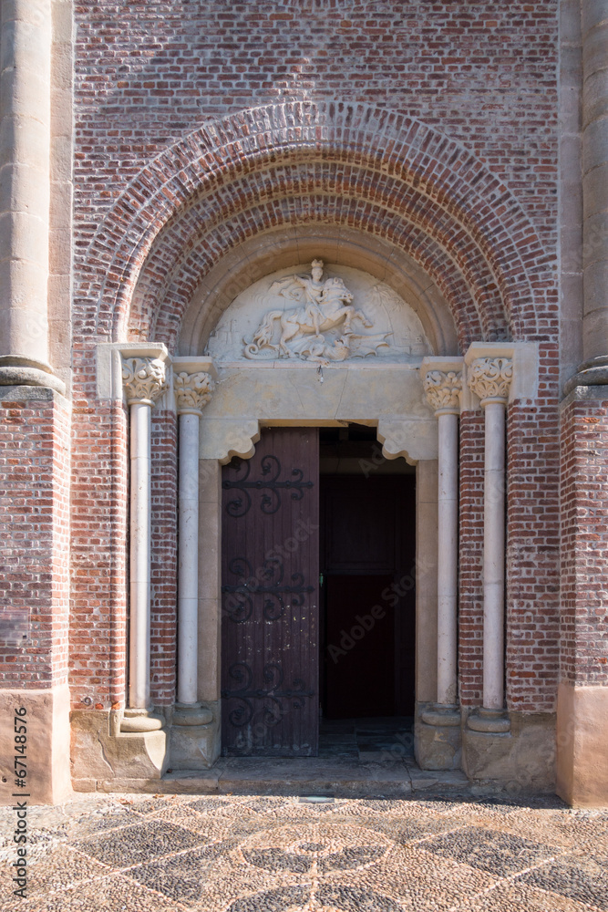 Porte entrée église Saint-Georges