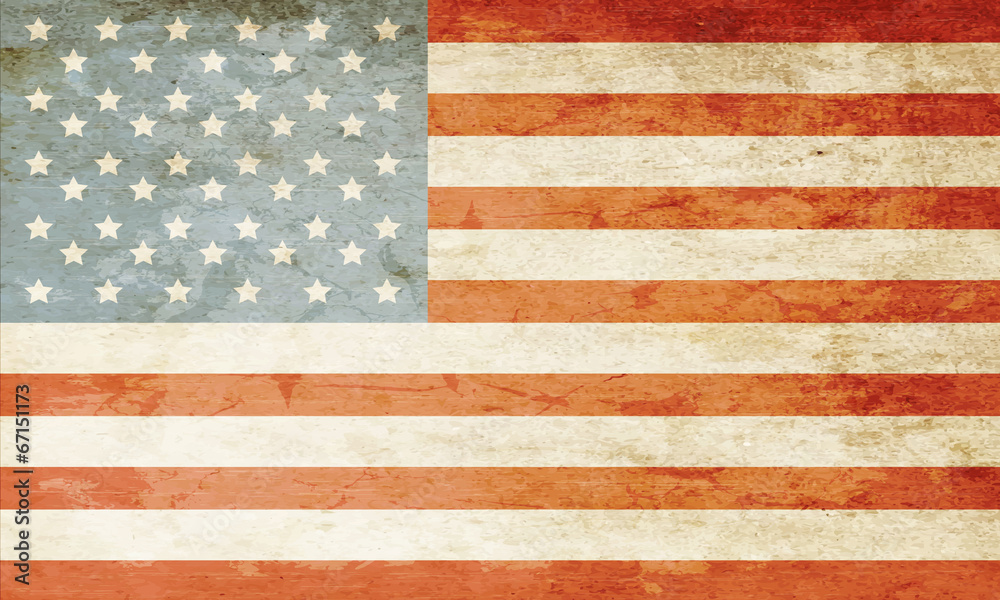 Grunge American flag Grunge American flag
