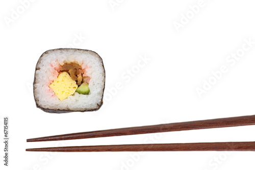 Japanese healthy food sushi roll , Maki sushi