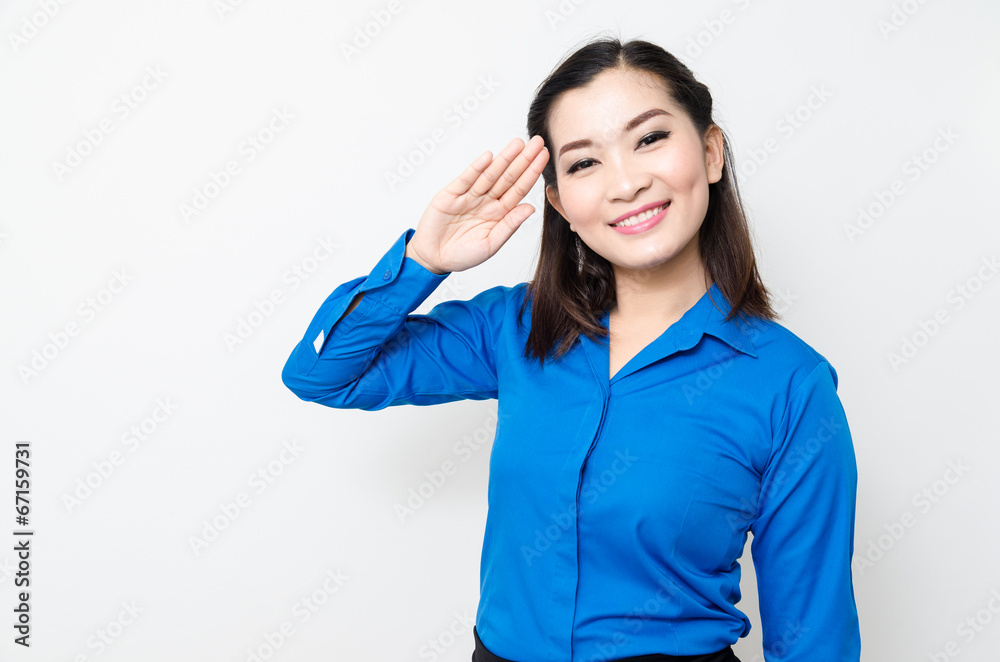 Image of a young woman with a lovely look and charming smile Image of a young woman with a lovely look and charming smile