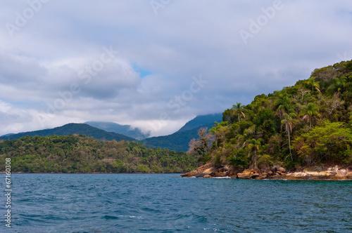 Tropical Island Ilha Grande in Rio de Janeiro State, Brazil
