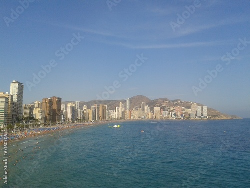 Benidorm's Levante beach