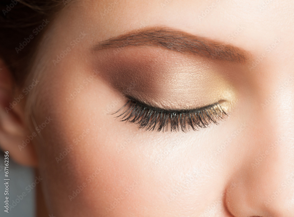 Fototapeta premium Makijaż oczu
