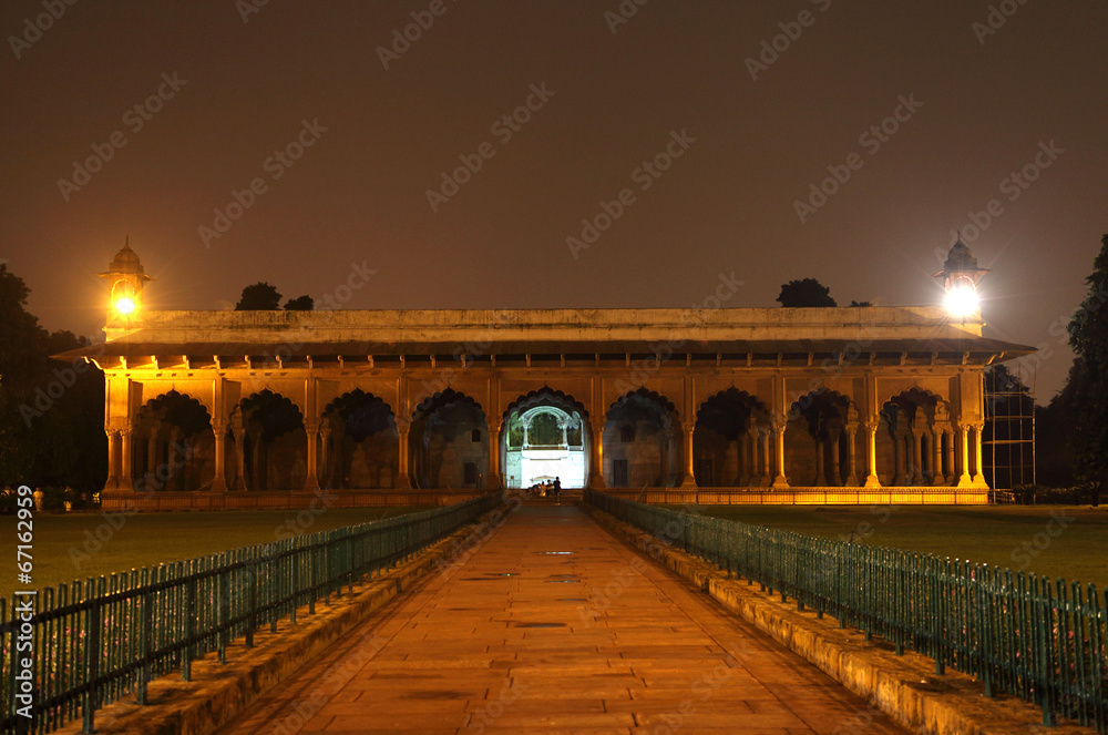 Diwan-e-Am of red fort, Delhi