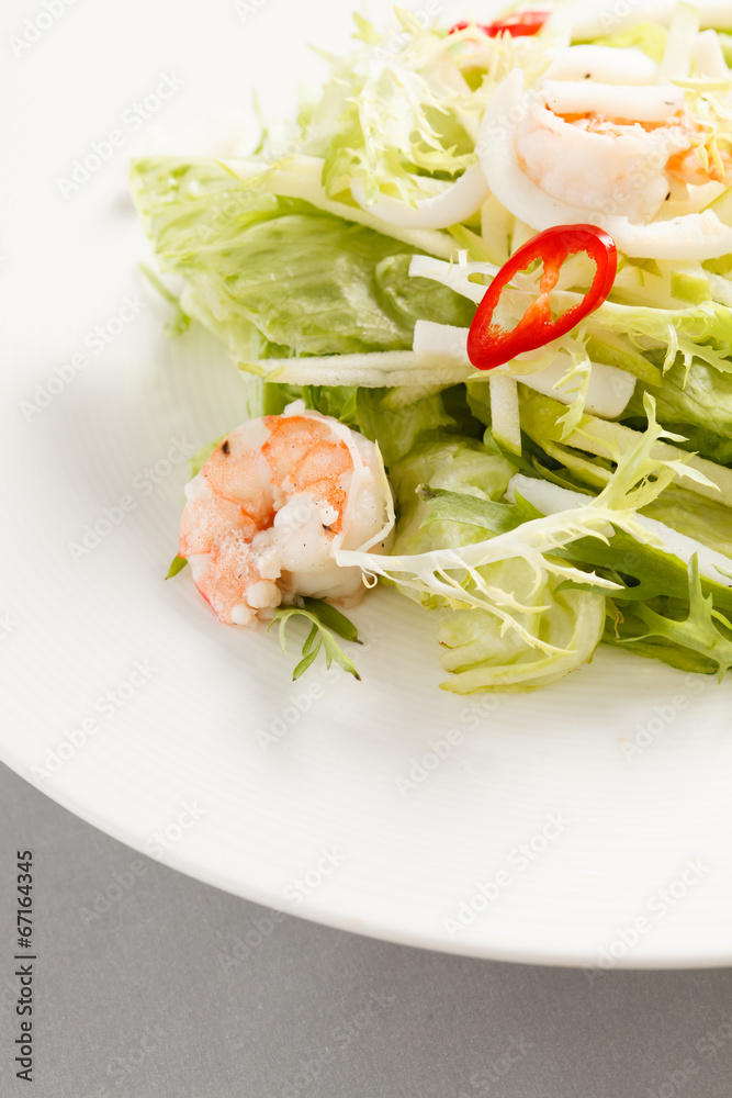 salad with shrimps salad with shrimps