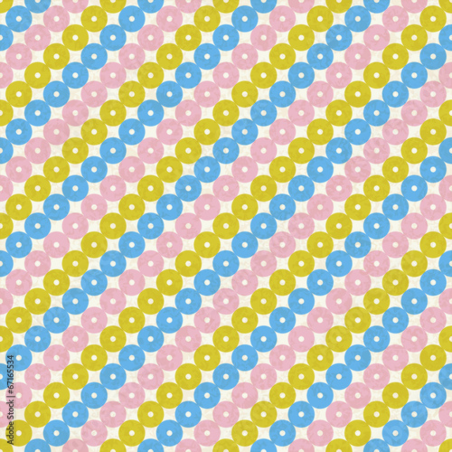 Vintage abstract seamless regular vector pattern