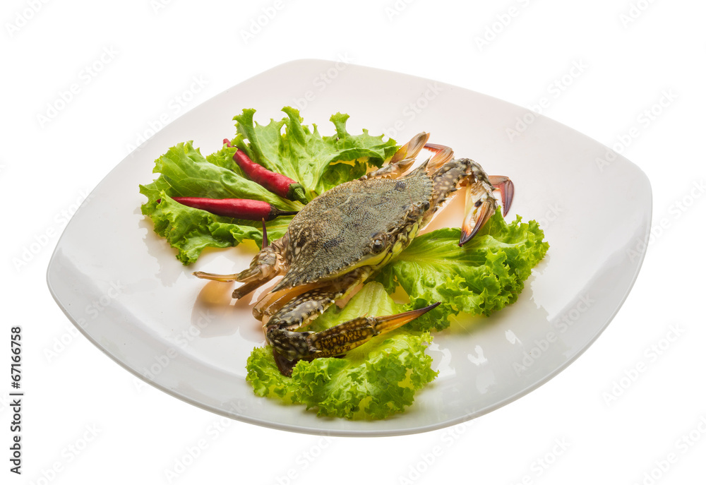 Raw crab Raw crab