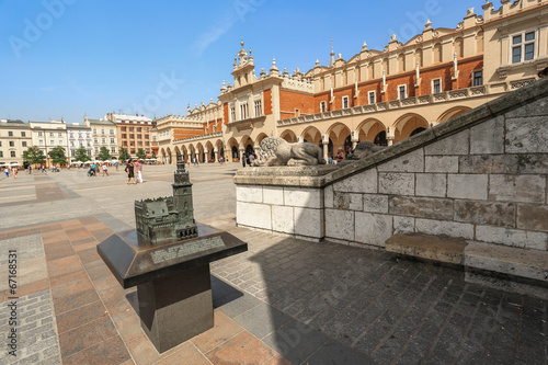 Cracow - the old city - sukiennice