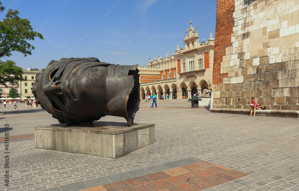 Obraz premium Cracow - the main place