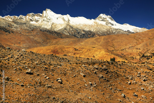 Cohup Valley, Cordiliera Blanca, Peru, South America photo