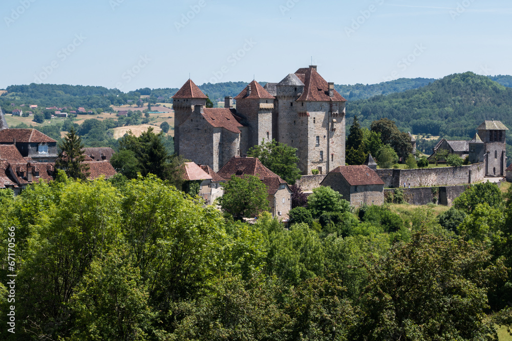 Village et château