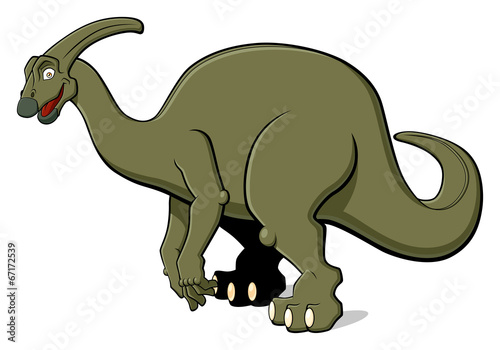 Parasaurolophus for children