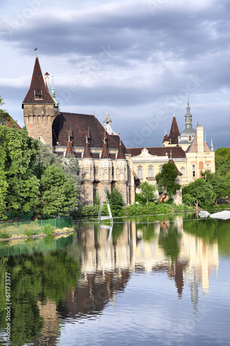 Vajdahunyad castle in Budapest