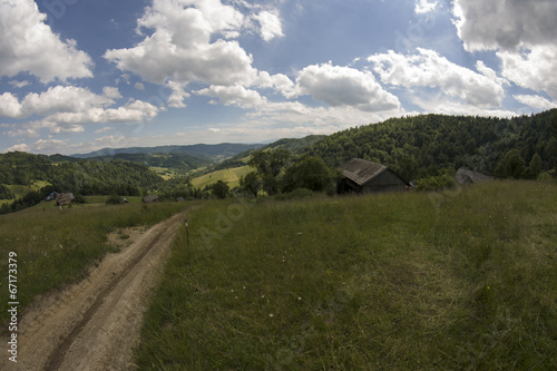 Górska droga, off road photo