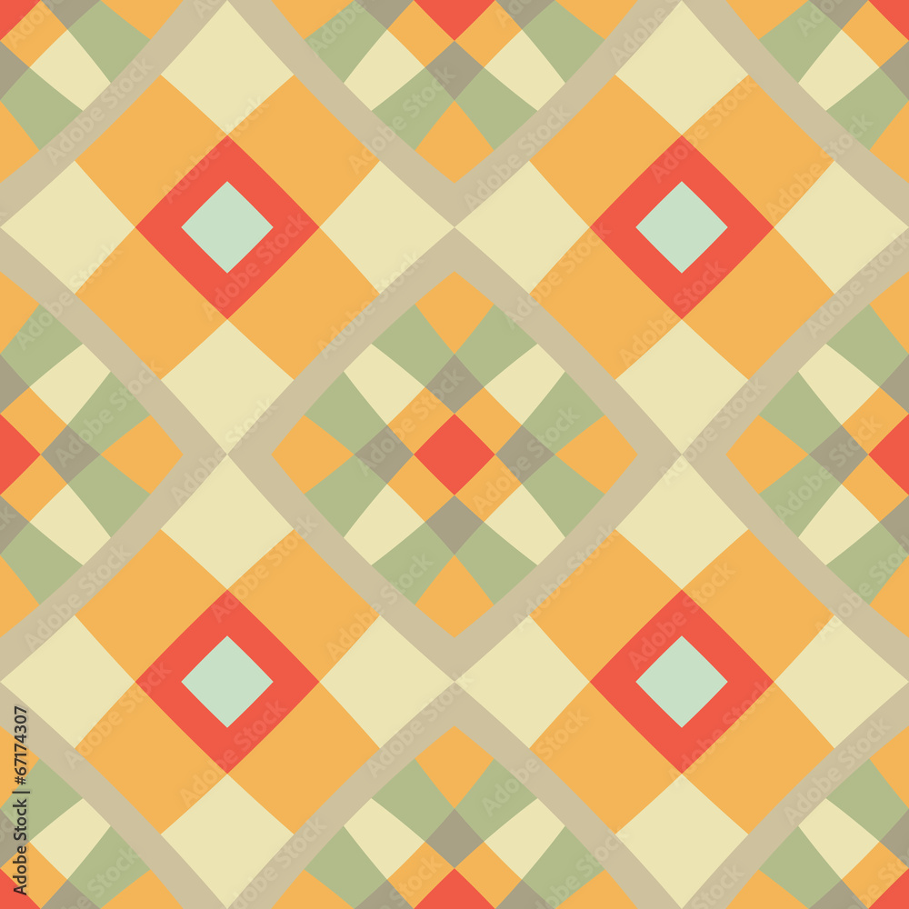 Abstract seamless colorful geometric pattern. Abstract seamless colorful geometric pattern.