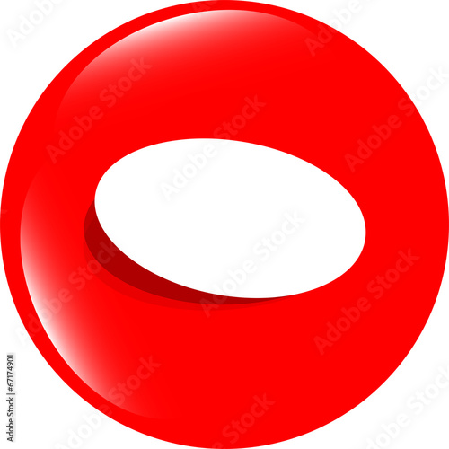 Free Download Web buttons for design, icon with empty blank white paper - GFXLoad