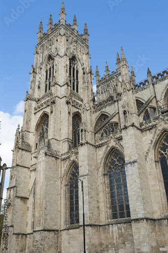 Old english cathedral in city center