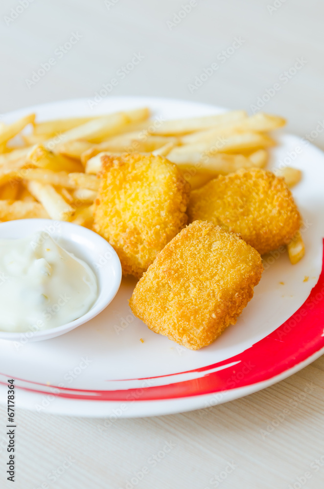 Fish and chips Fish and chips