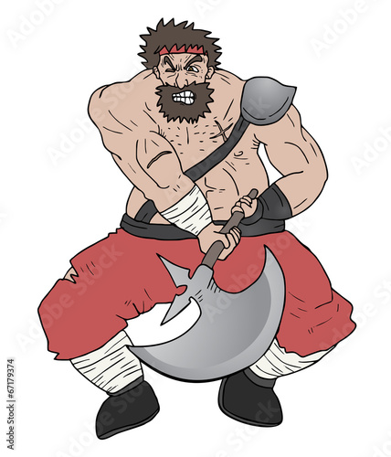 Attack barbarian