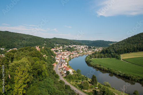 Neckar bei Neckarsteinach photo