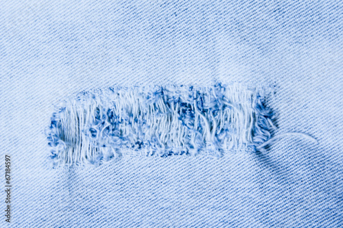 Texture of Blue Denim Jeans Background
