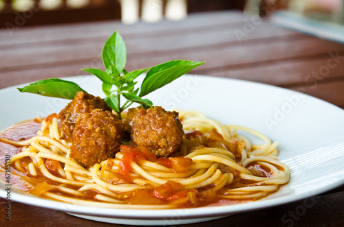 pasta meatball