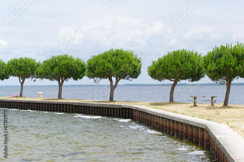 Pier in Frankreich Nähe Lacanau Ozean 4 photo