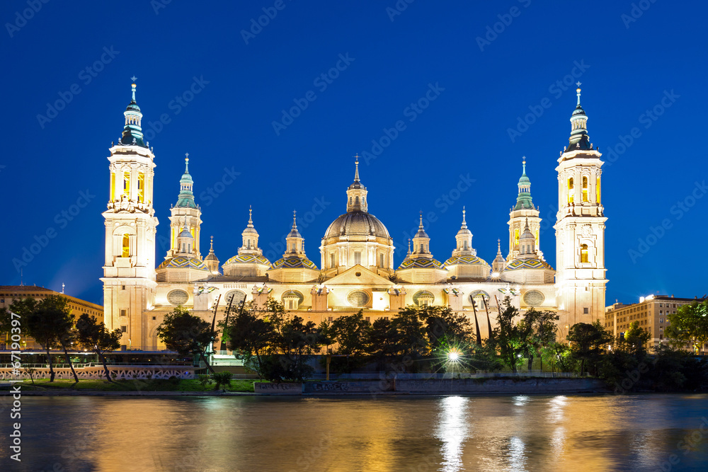 Basilica Cathedral Zaragoza Spain Basilica Cathedral Zaragoza Spain
