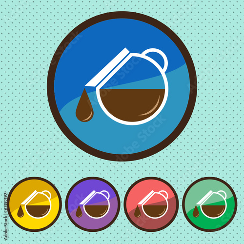 Coffee Jars Vector Set