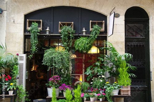 Fototapeta Naklejka Na Ścianę i Meble -  Blumenladen in Bordeaux