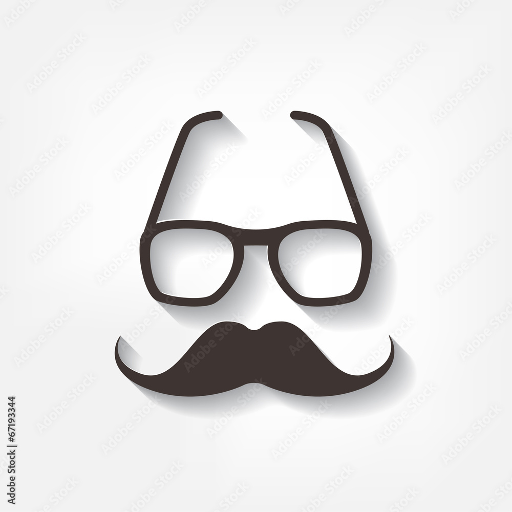 Hipster background. Retro style.